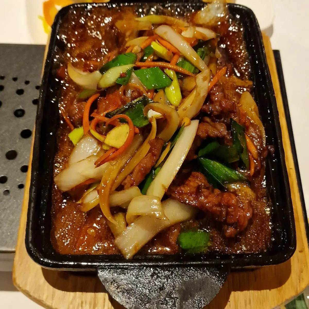 Mongolisches Rindfleisch