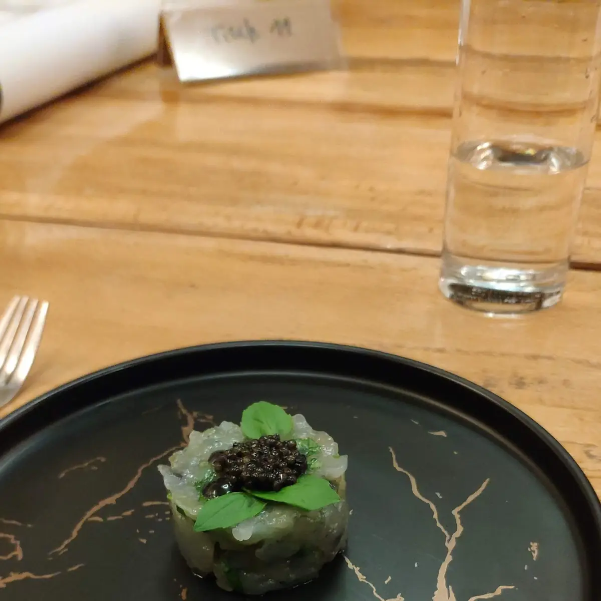 Blue Prawn Carpaccio