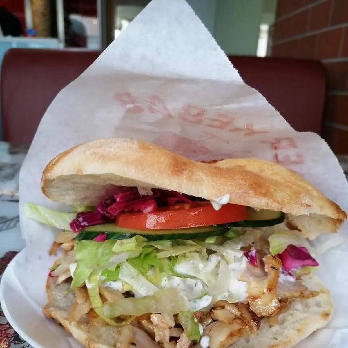 Kebap Sandwich Käse