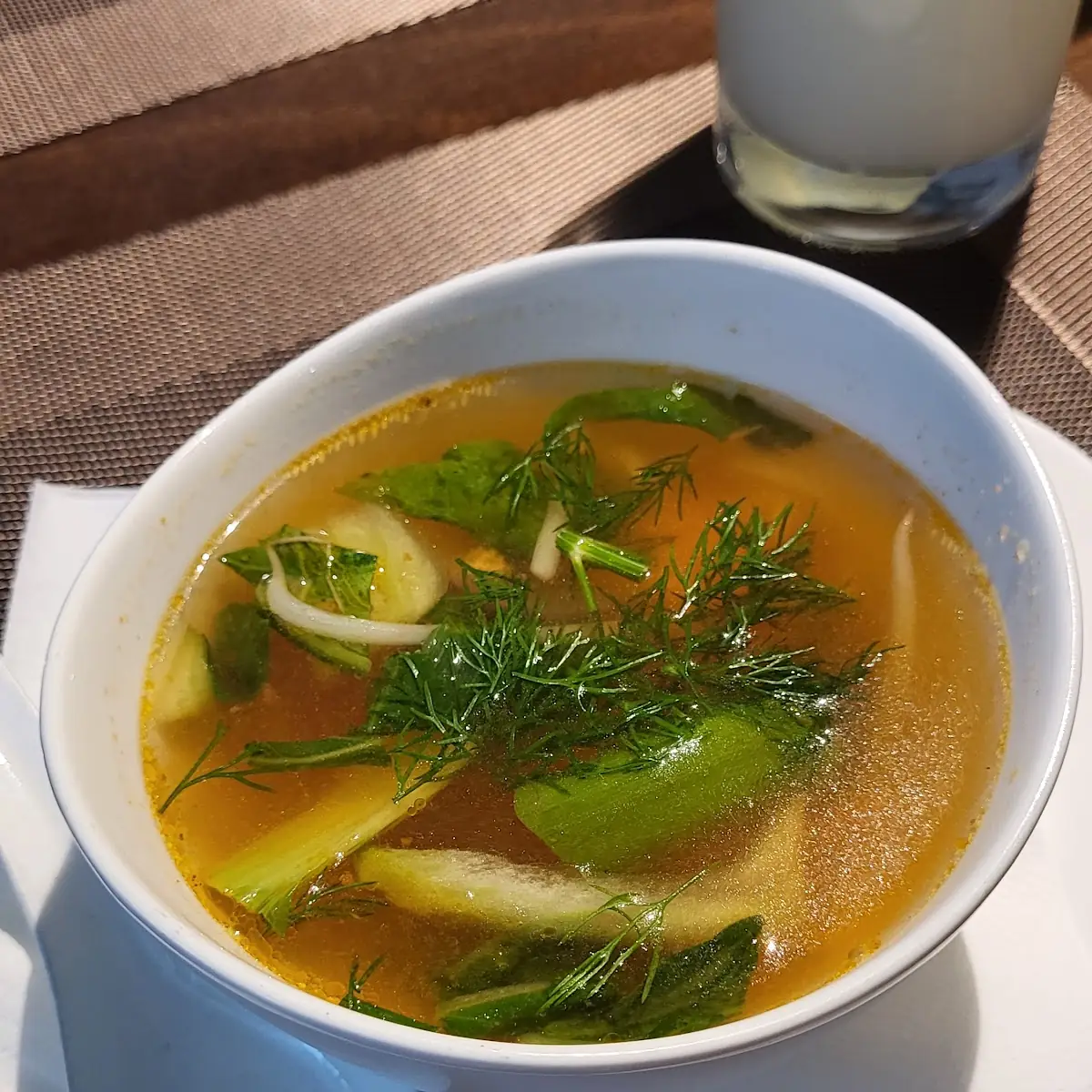 Vietnamesische Fischsuppe