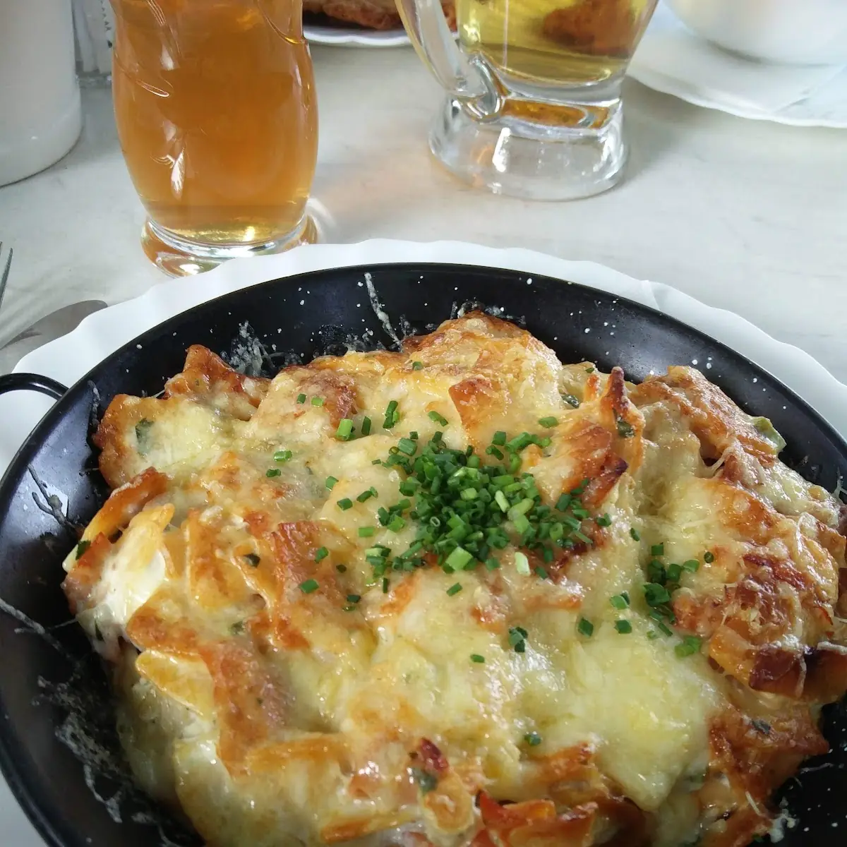 Schinkenfleckerln