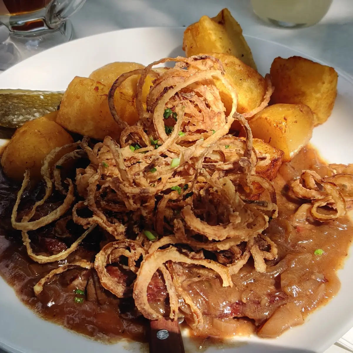 Zwiebelrostbraten