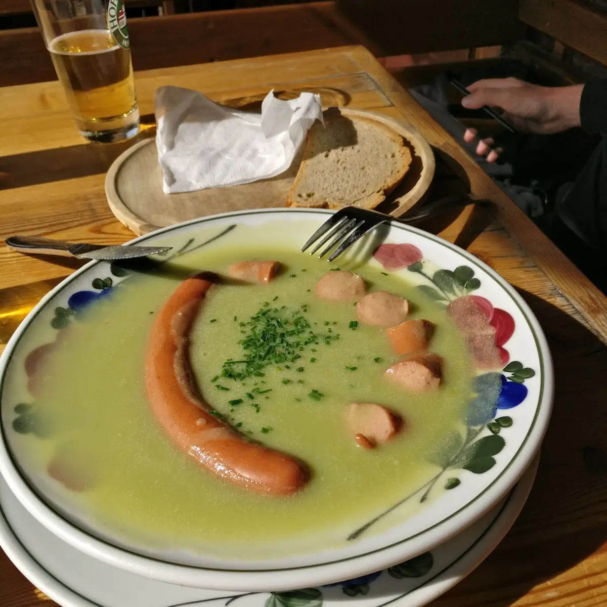 Mit Suppe Oder
