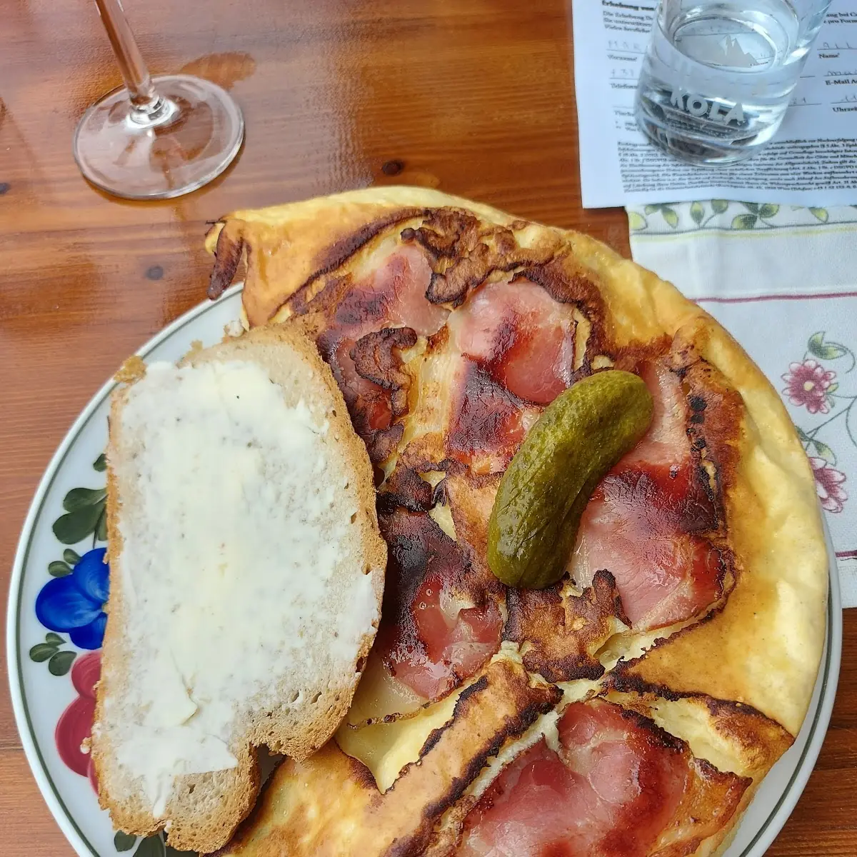 Schinken-käse-omelette