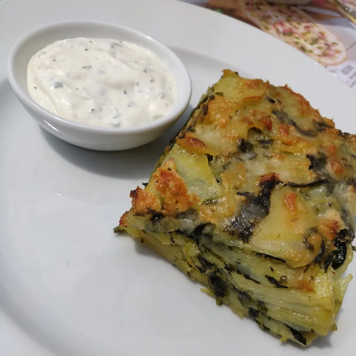 Kartoffel Spinat Auflauf