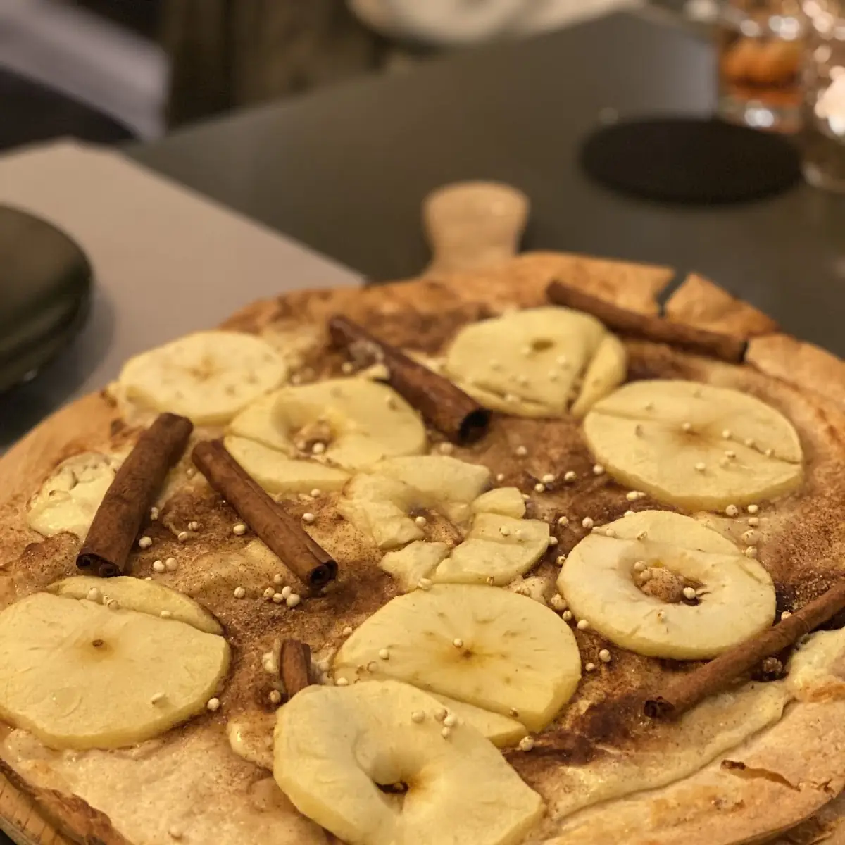 Apfelflammkuchen
