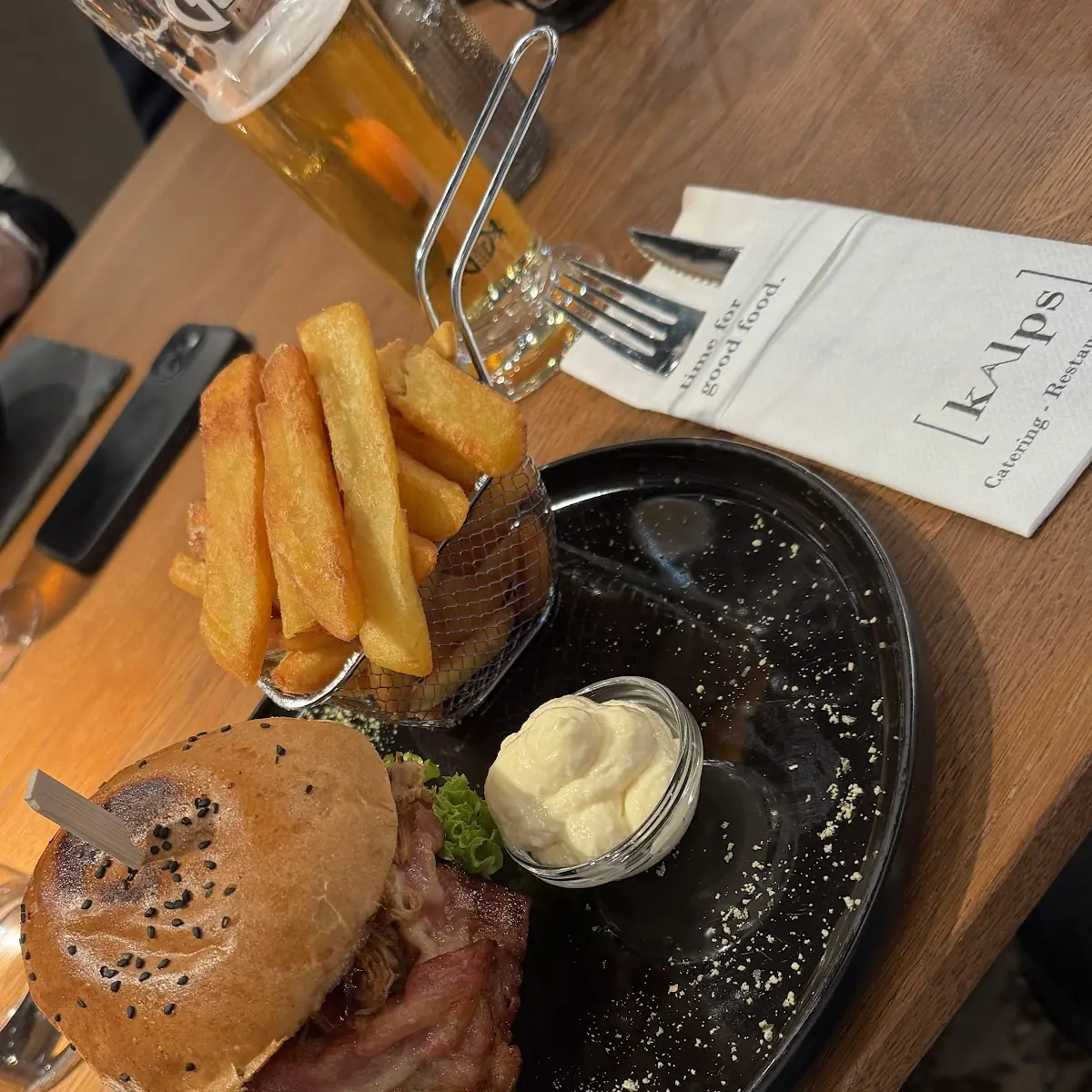 Allstars Burger Menü