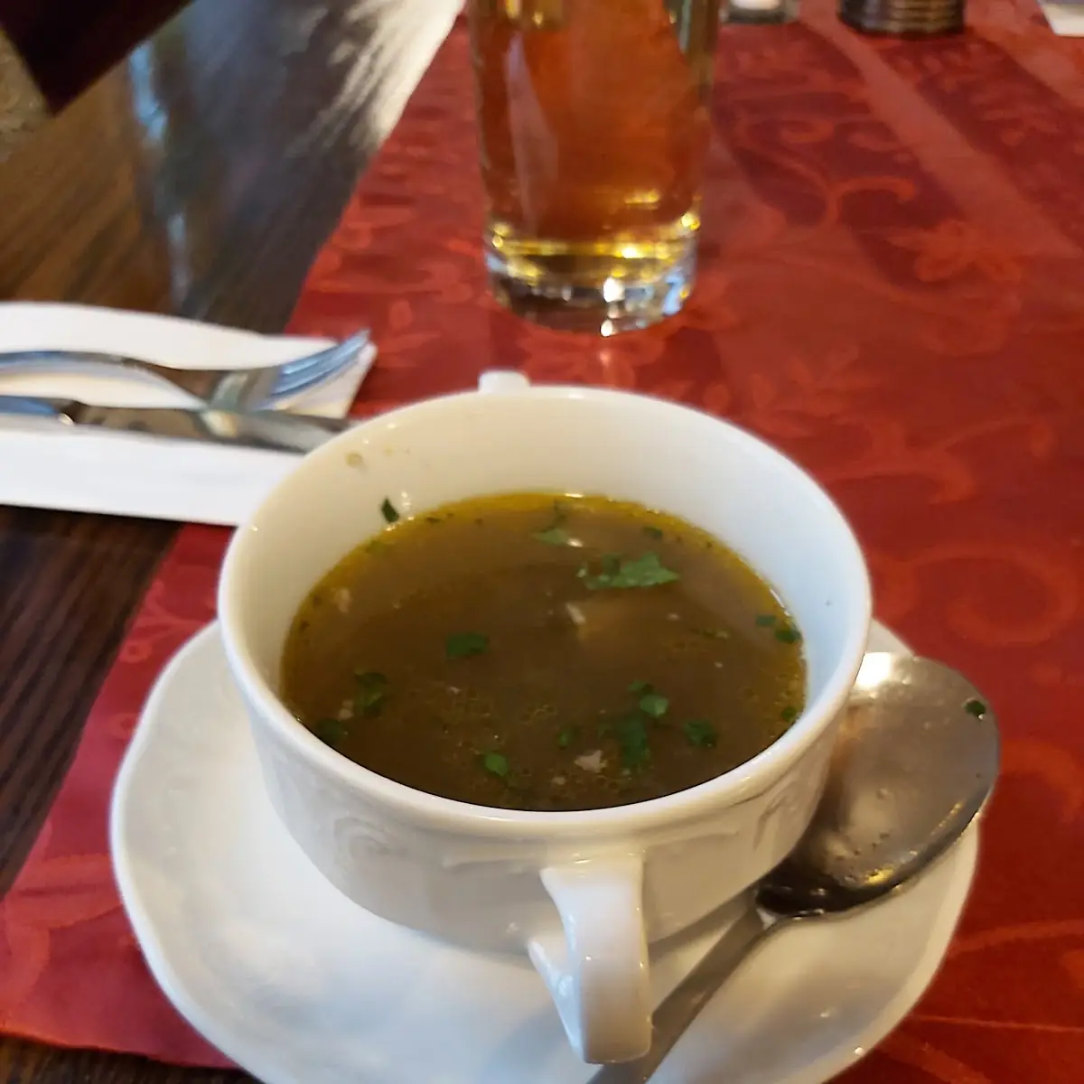 Leberknödelsuppe