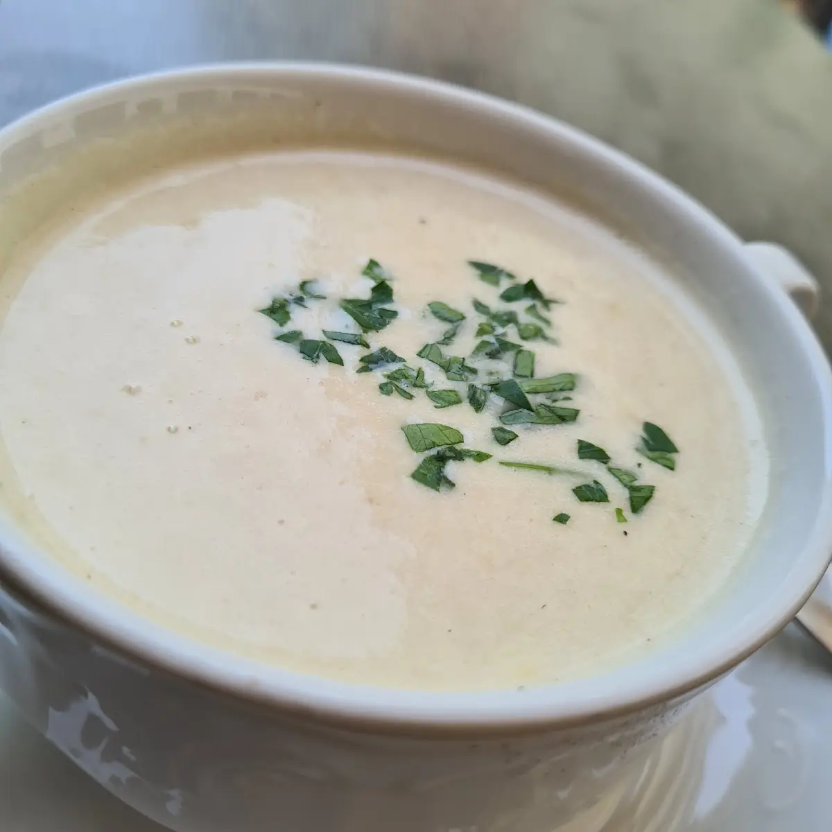 Spargelcremesuppe