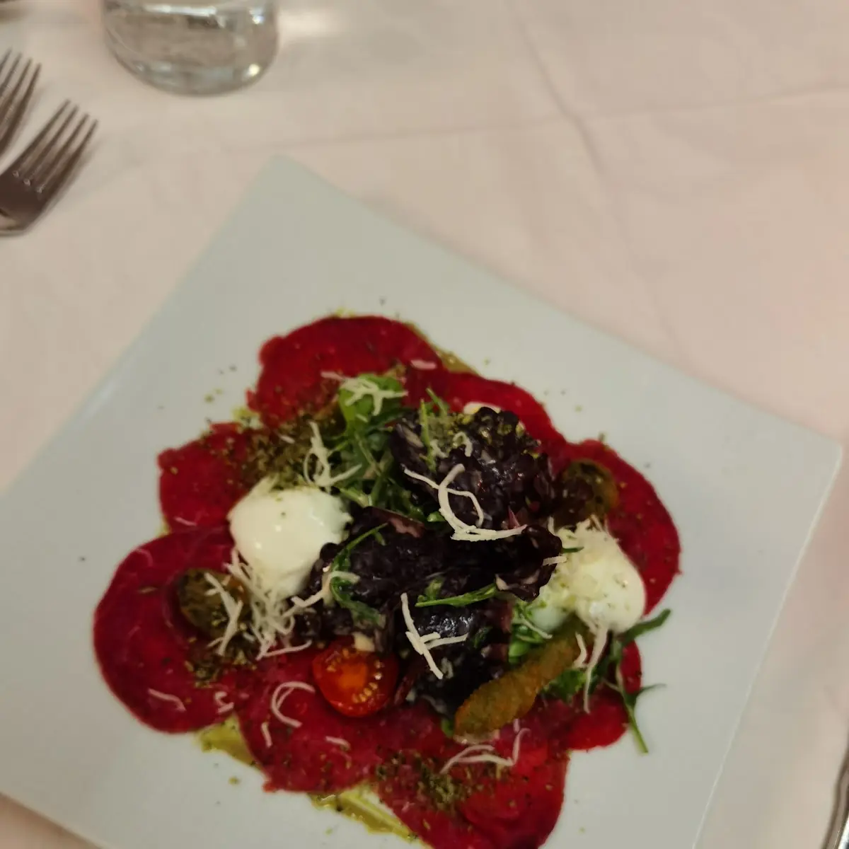 Carpaccio Vom Rinderfilet, Restaurant & Hotel Waldesruh