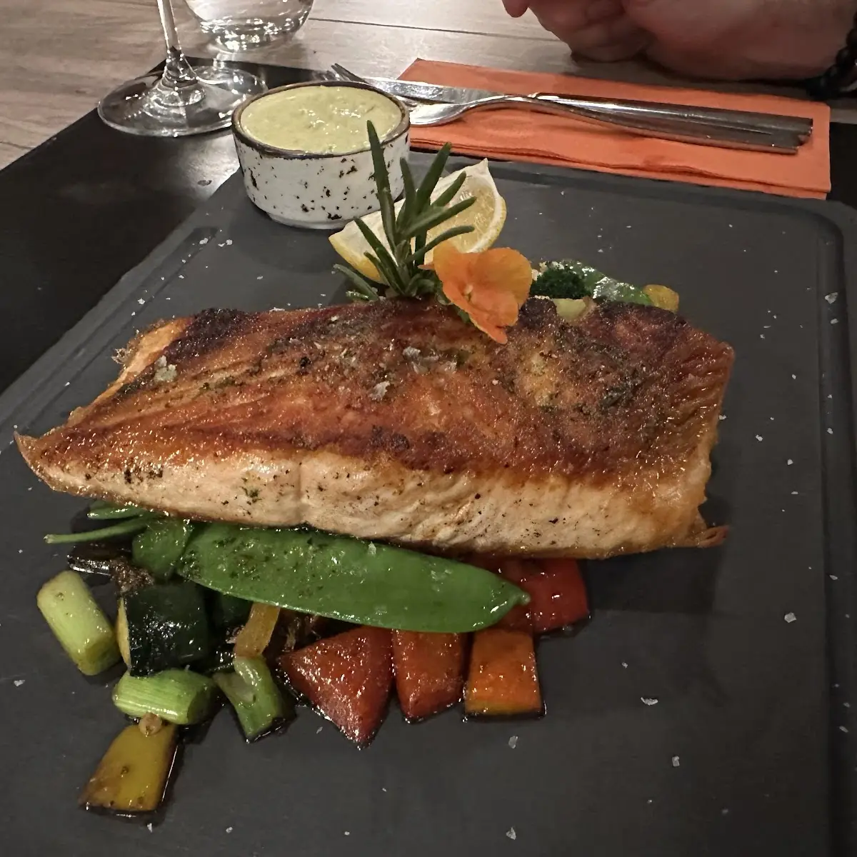 Lachs-steak