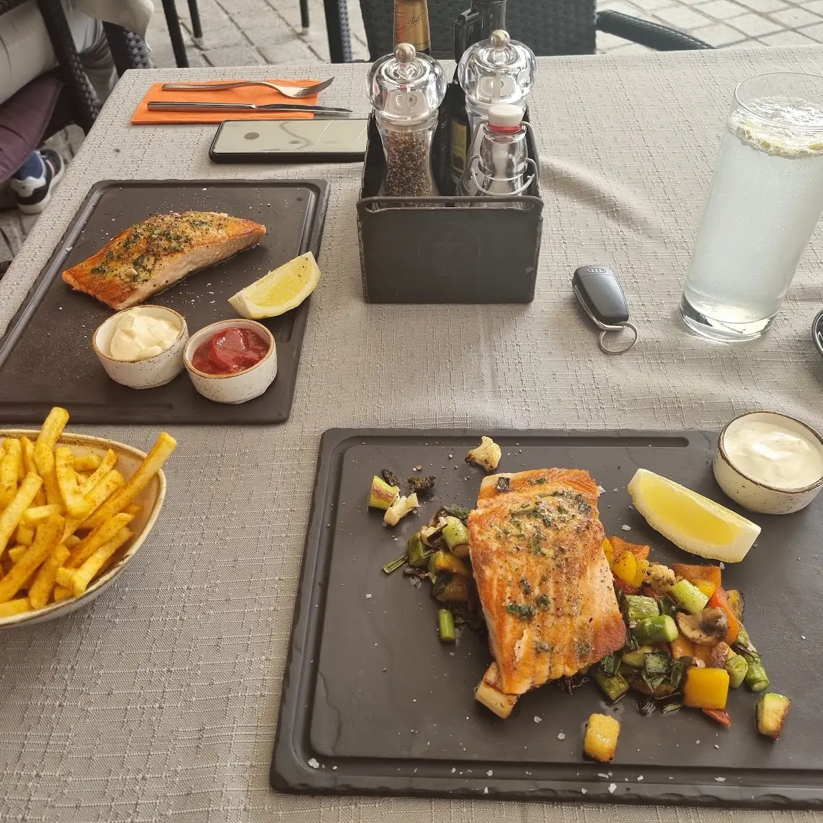 Lachsfilet