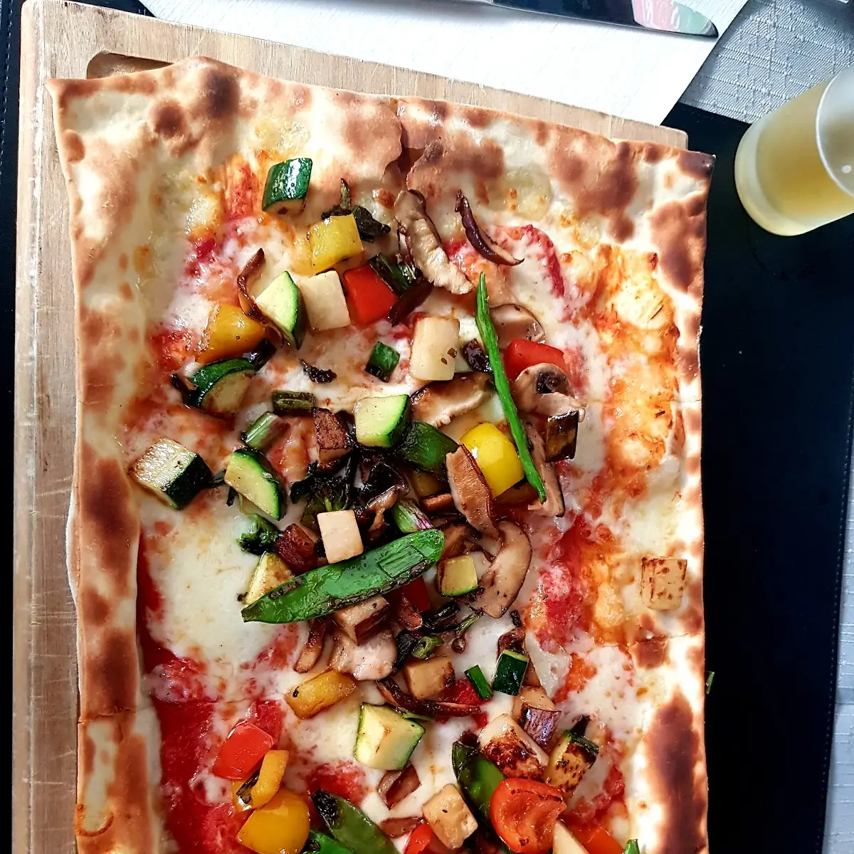 Pizza Mit Grillgemüse