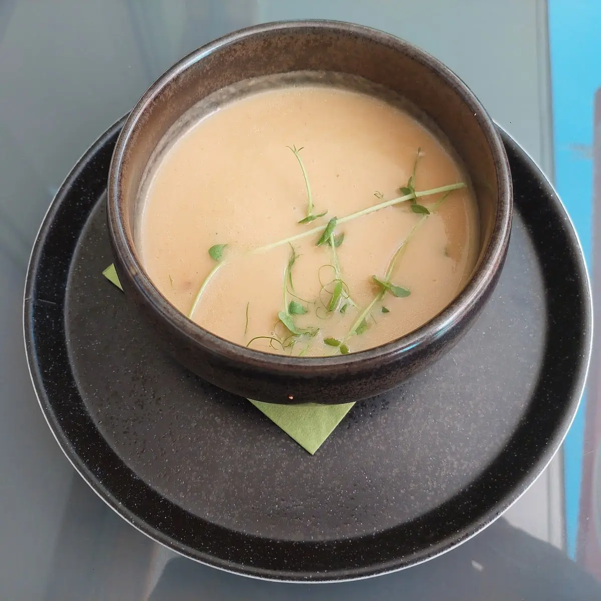 Mostschaumsuppe Vegan