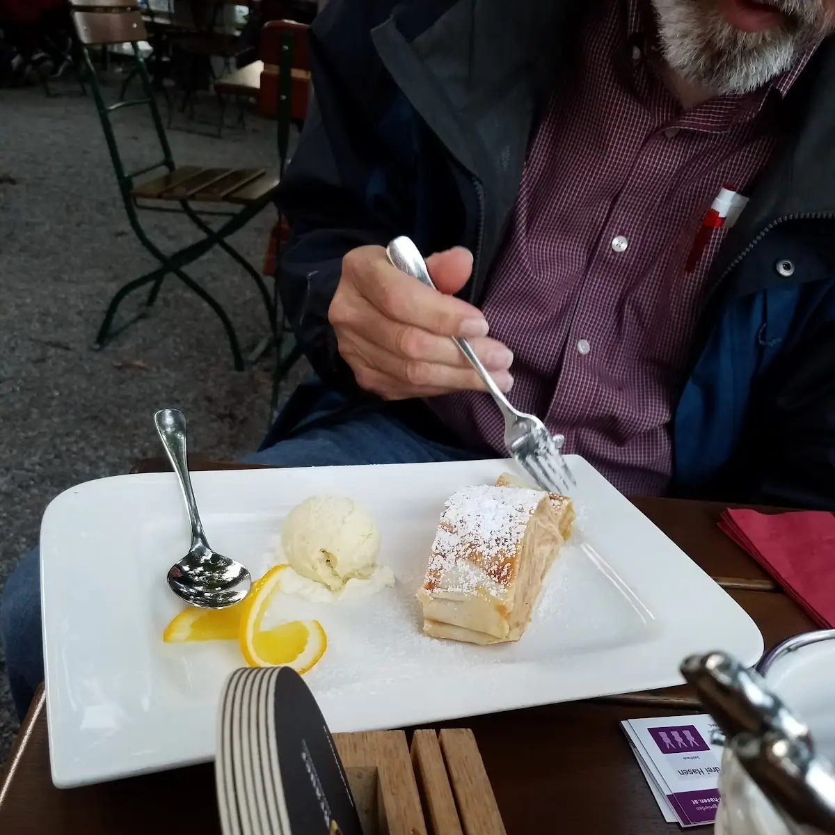 Warm Apple Strudel