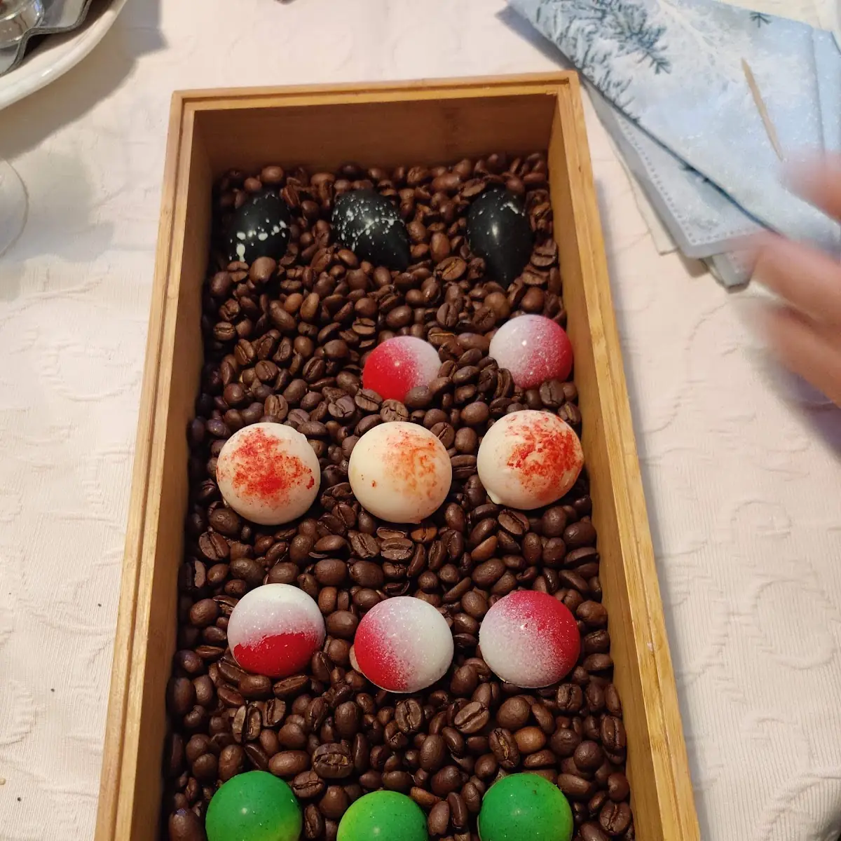 Hausgemachte Pralinen