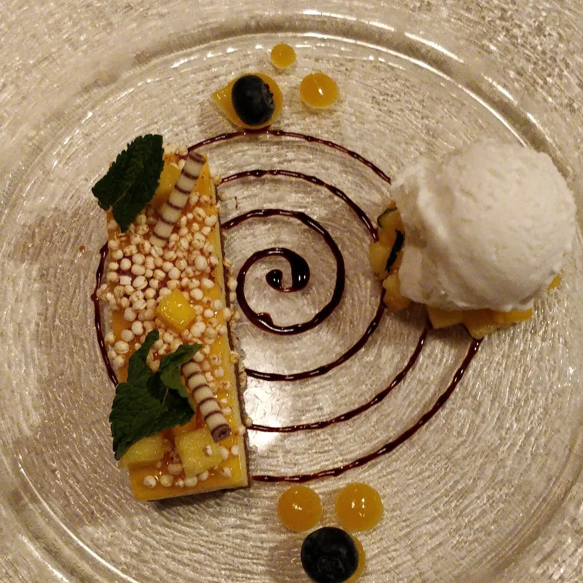 Passionsfrucht Törtchen Mit Kokos Eis