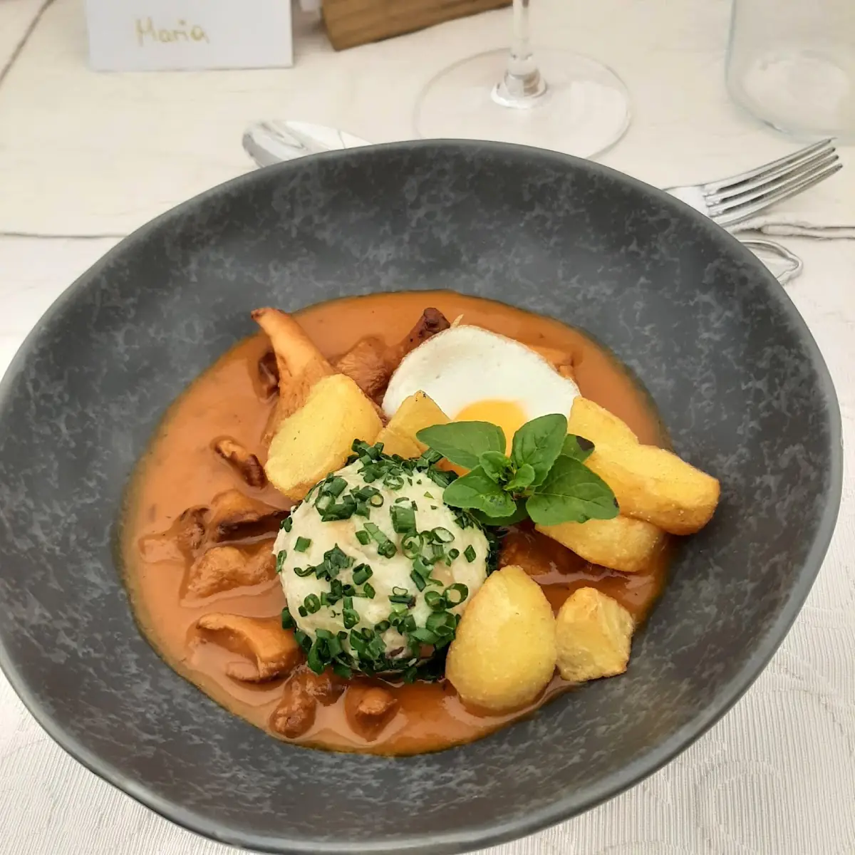 Schwammerlgulasch