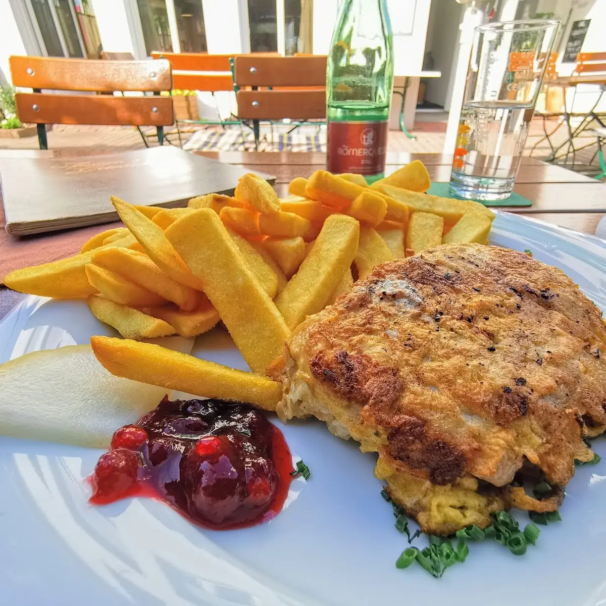 Cordon Bleu Pariser Art Mit Pommes