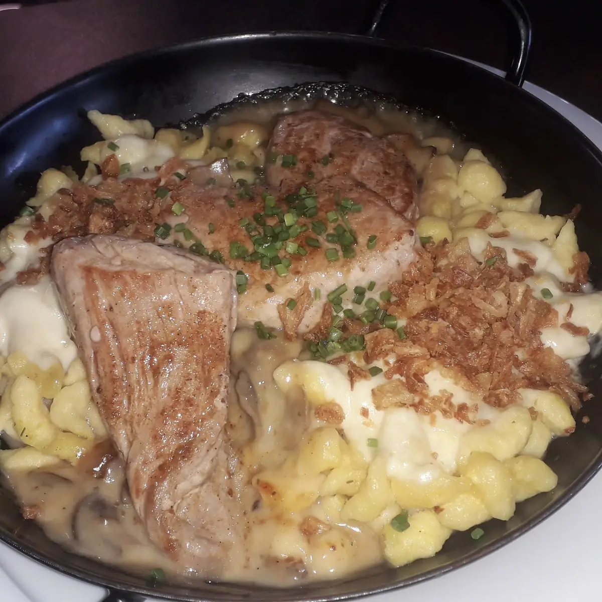 Hirtenpfanne Mit Spätzle