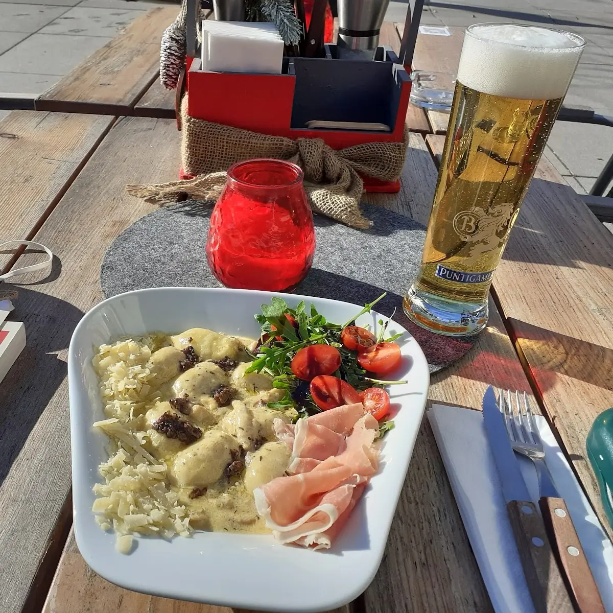 Gnochi Mit Trüfelsauce