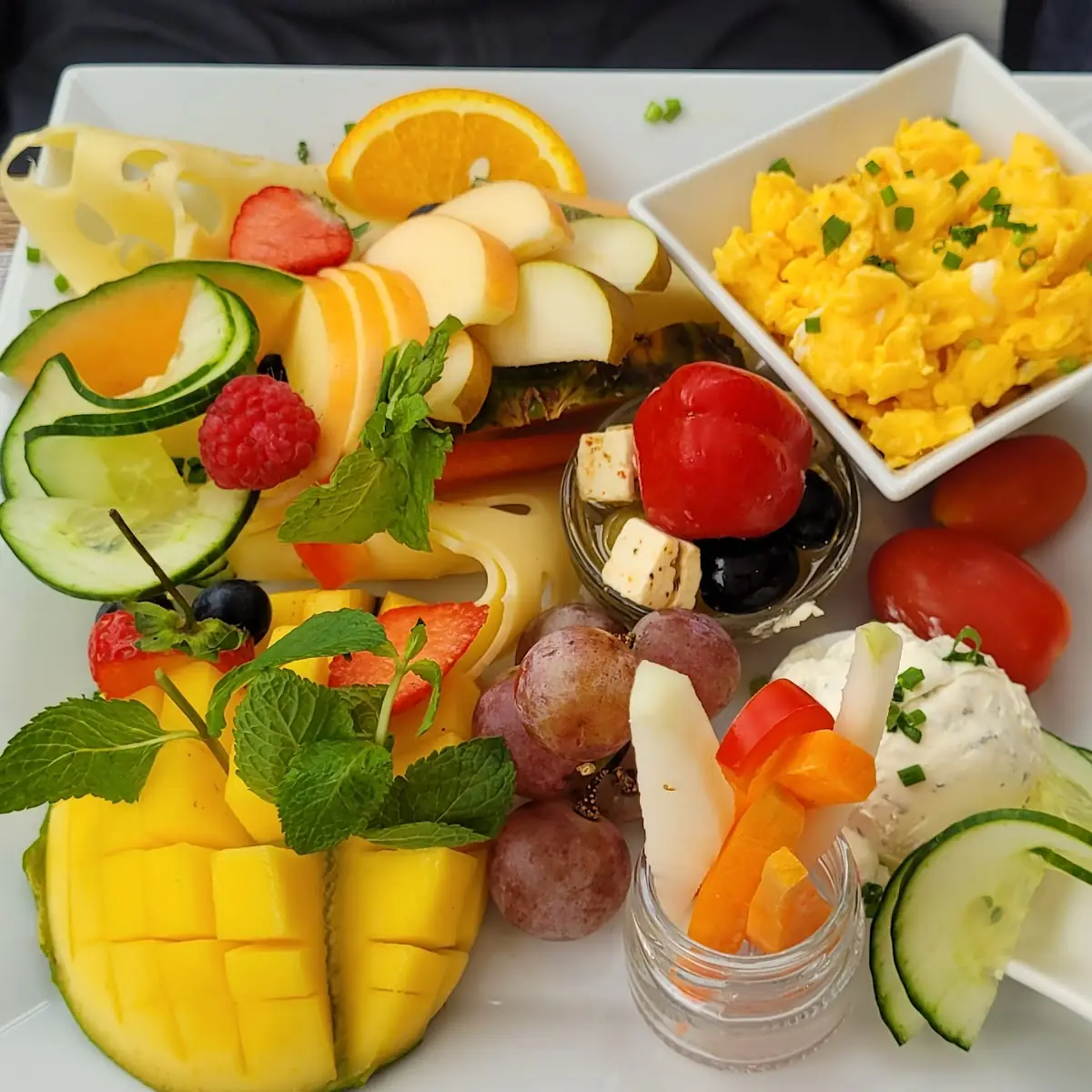 Vegetarisch Frühstück