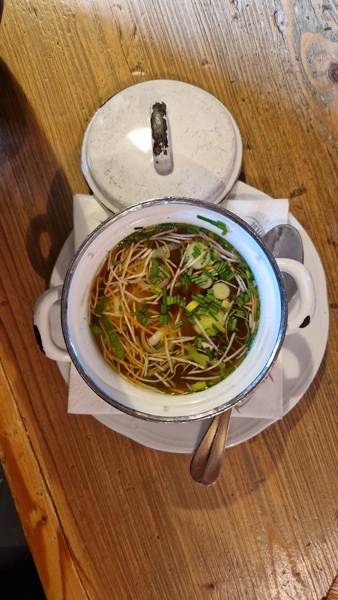 Kaspressknödelsuppe