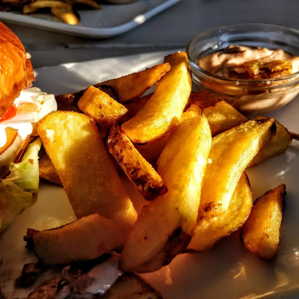Hand Geschnittene Pommes Frites