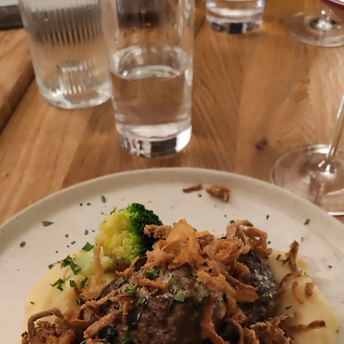 Kalbsschnitzel Mit Erdäpfelpüree