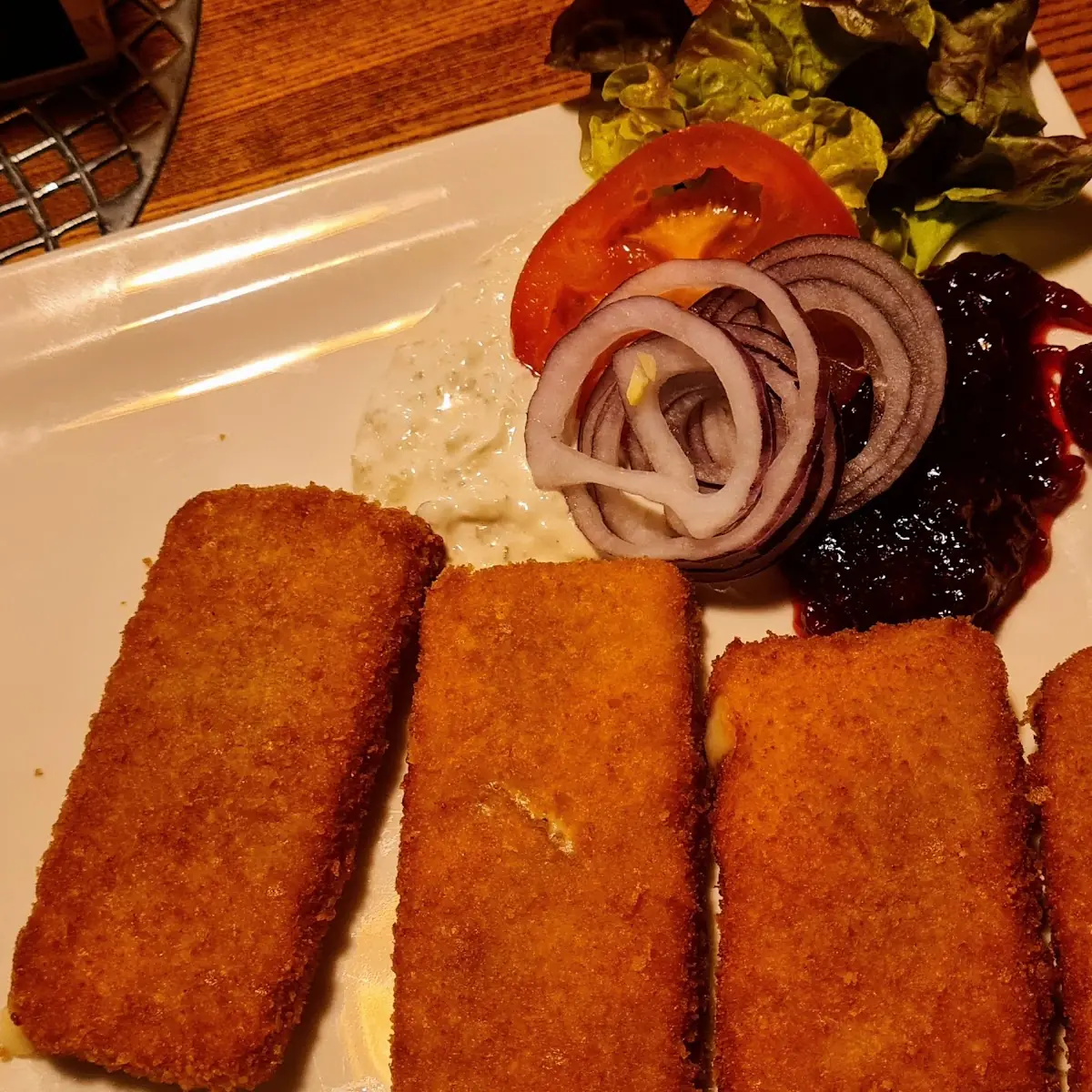 Gebackener Emmentaler