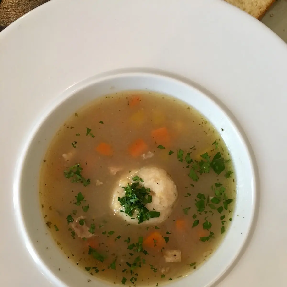 Grießnockerlsuppe