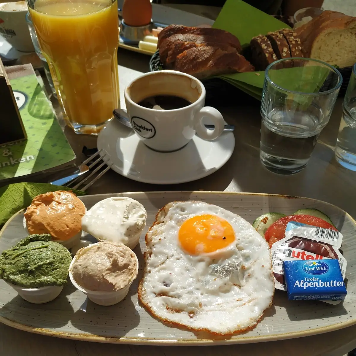 Vegetarisches Frühstück