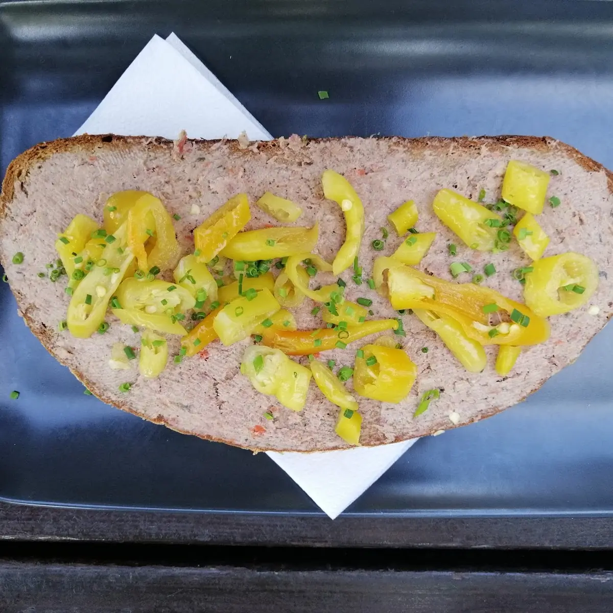 Leberaufstrichbrot