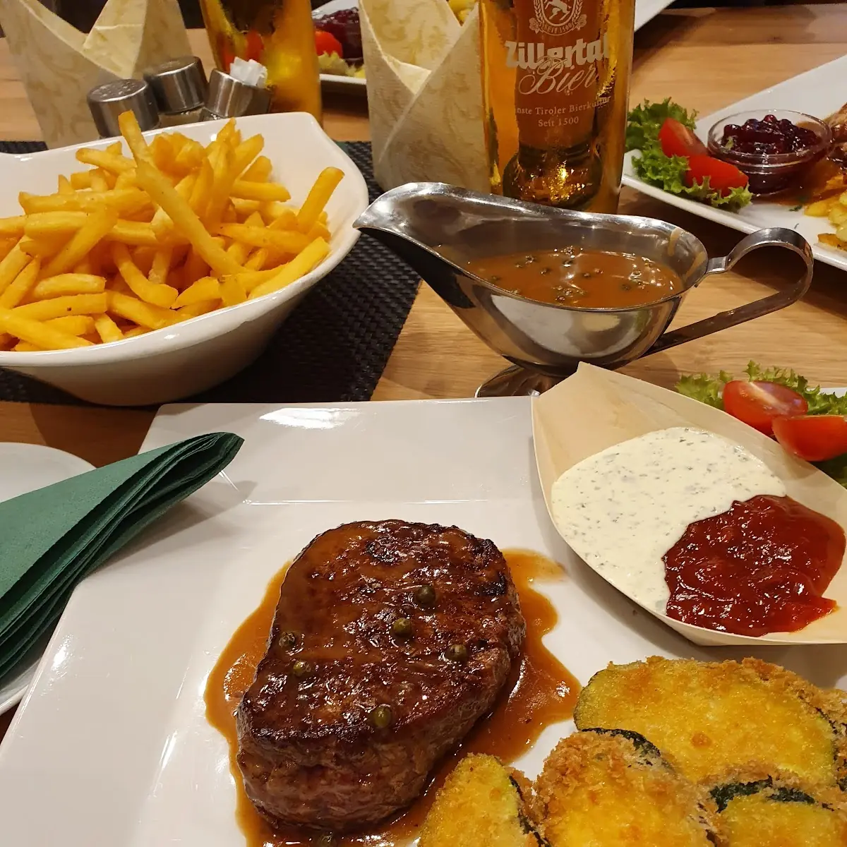 Das Steak War Sehr Gut In Der Gass