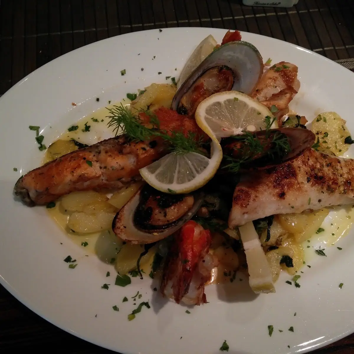 Fischplatte Für Eine Person
