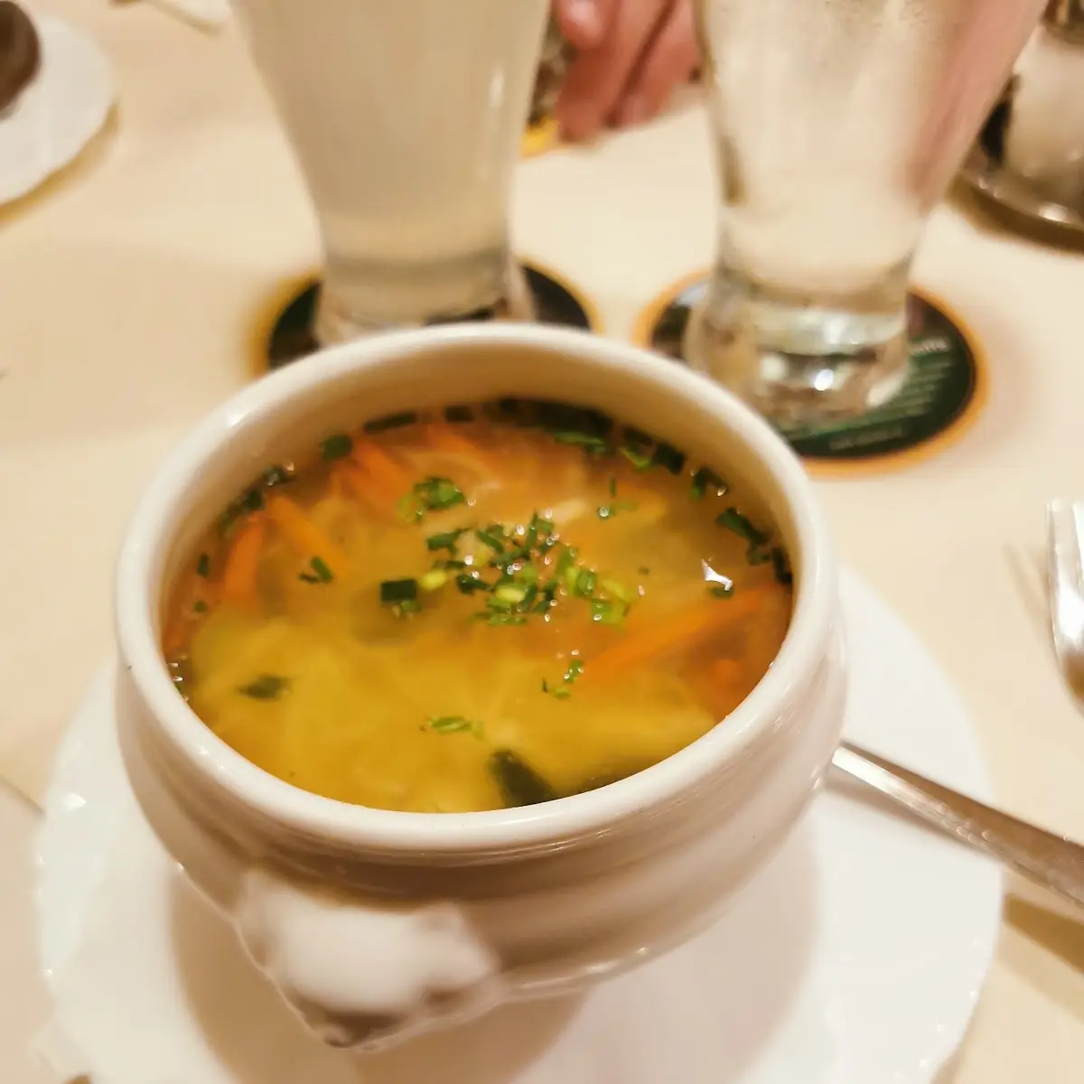 Hühnersuppe