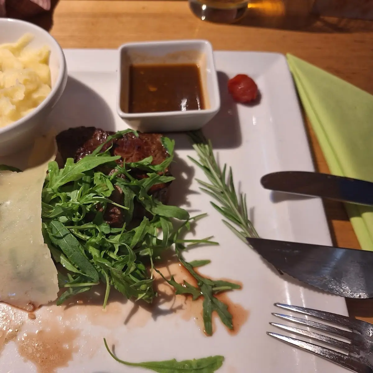 Steak Und Salat