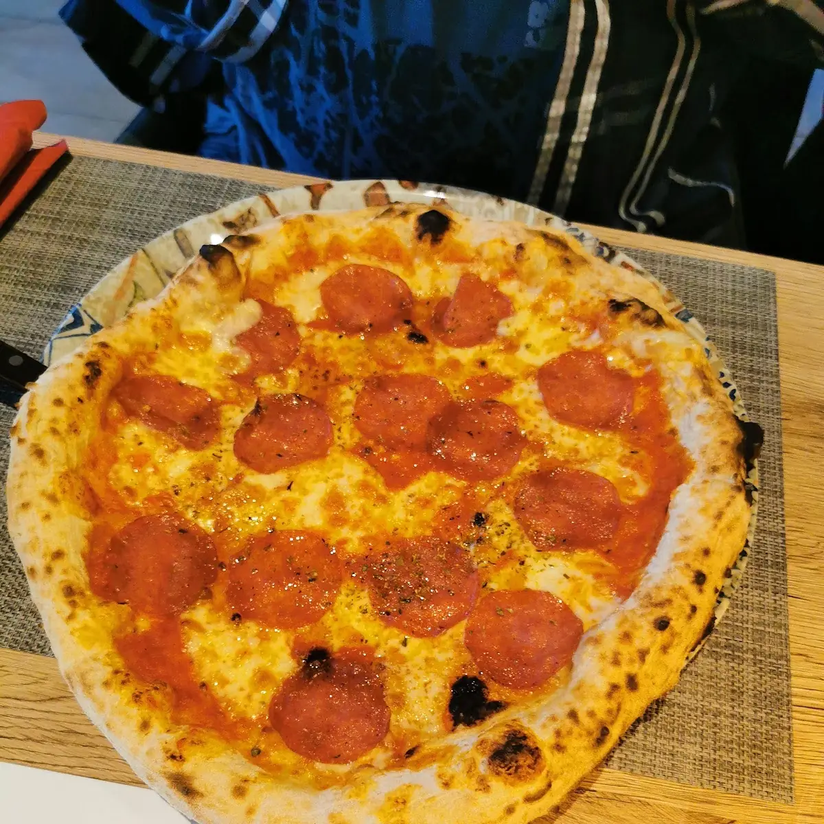 Salami Pizza