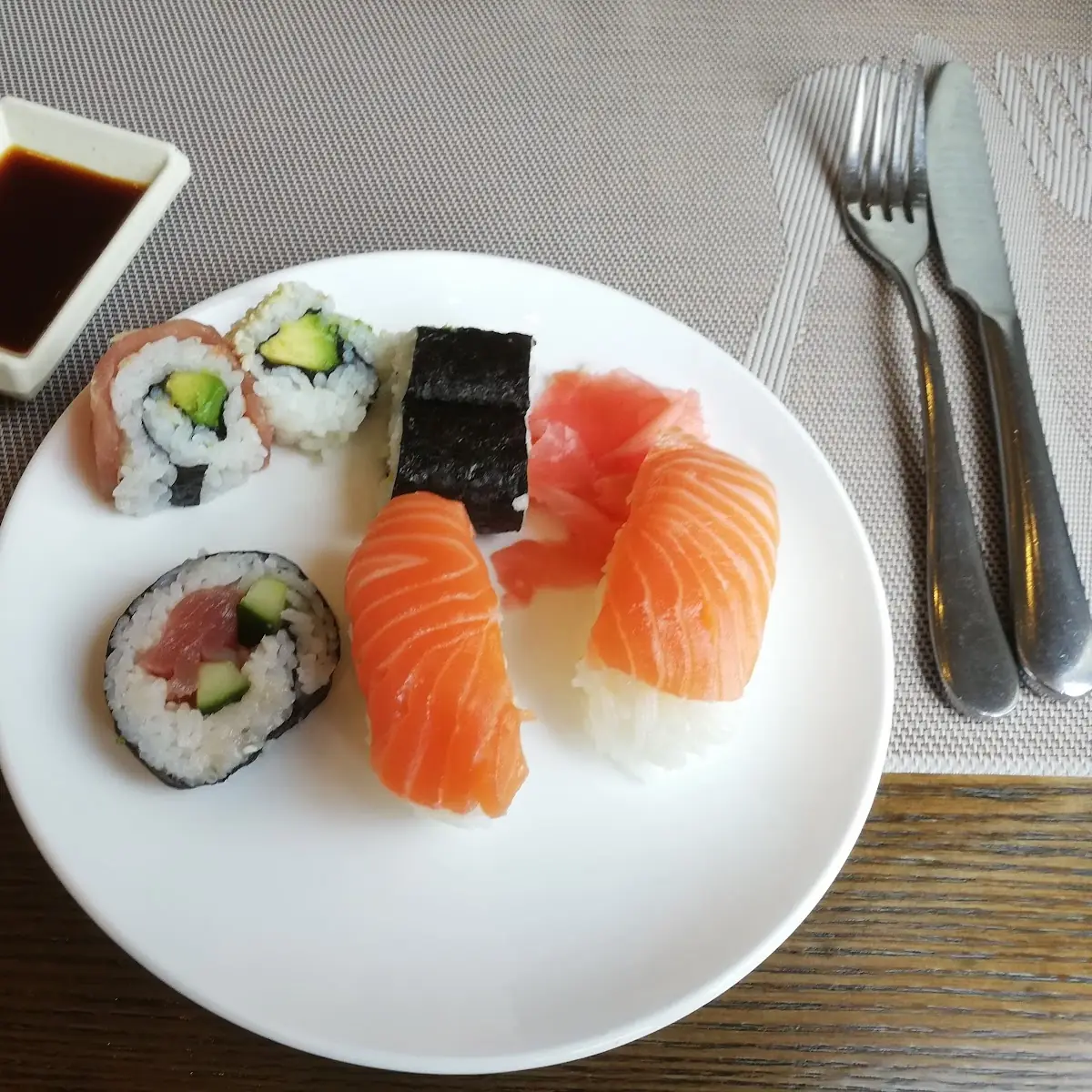 Sushi Selbst Zusammengestellt