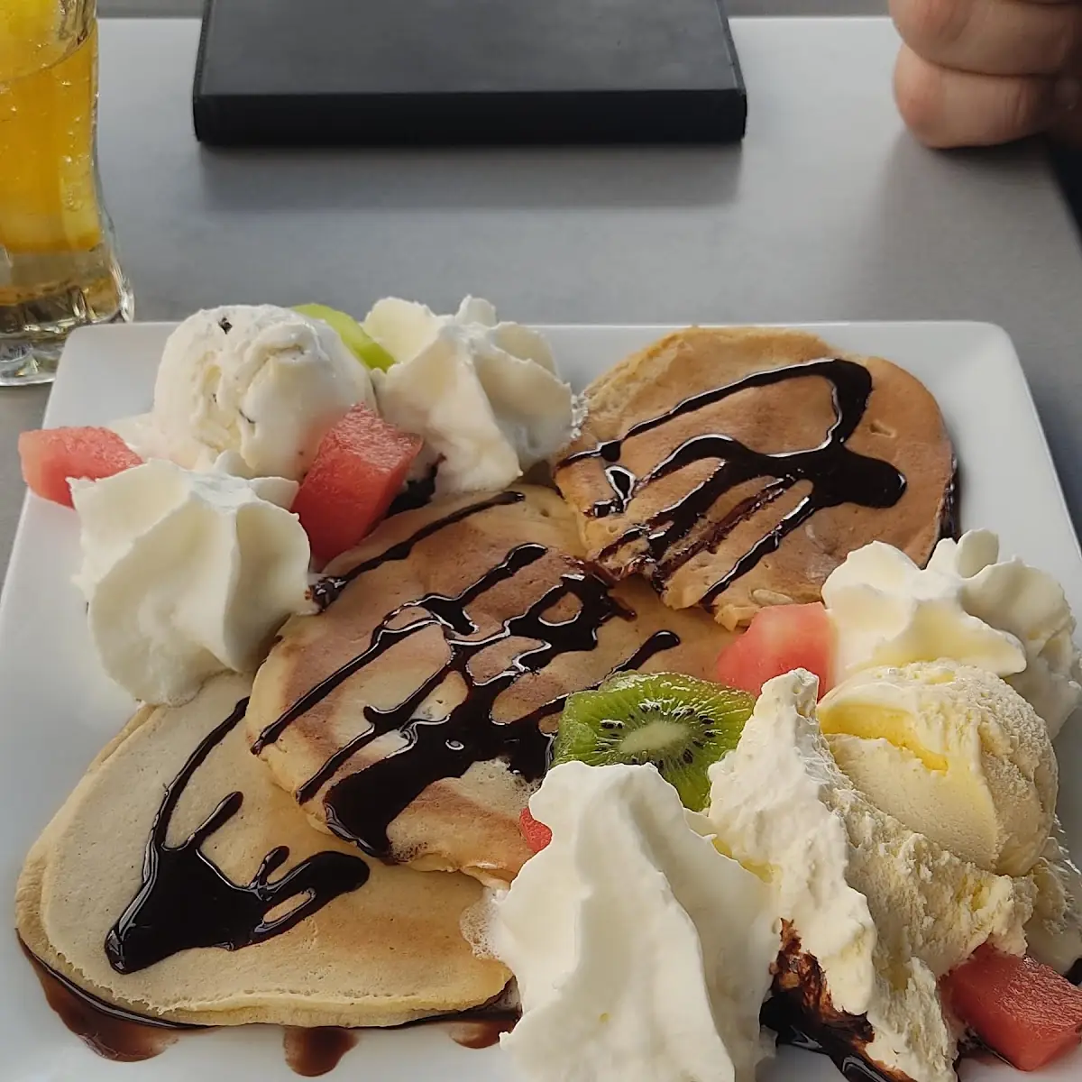 Pancakes Mit Eis