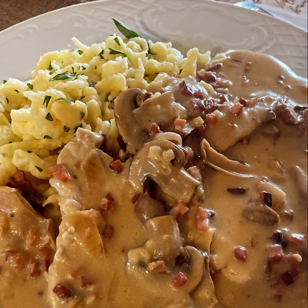 Jägerschnitzel