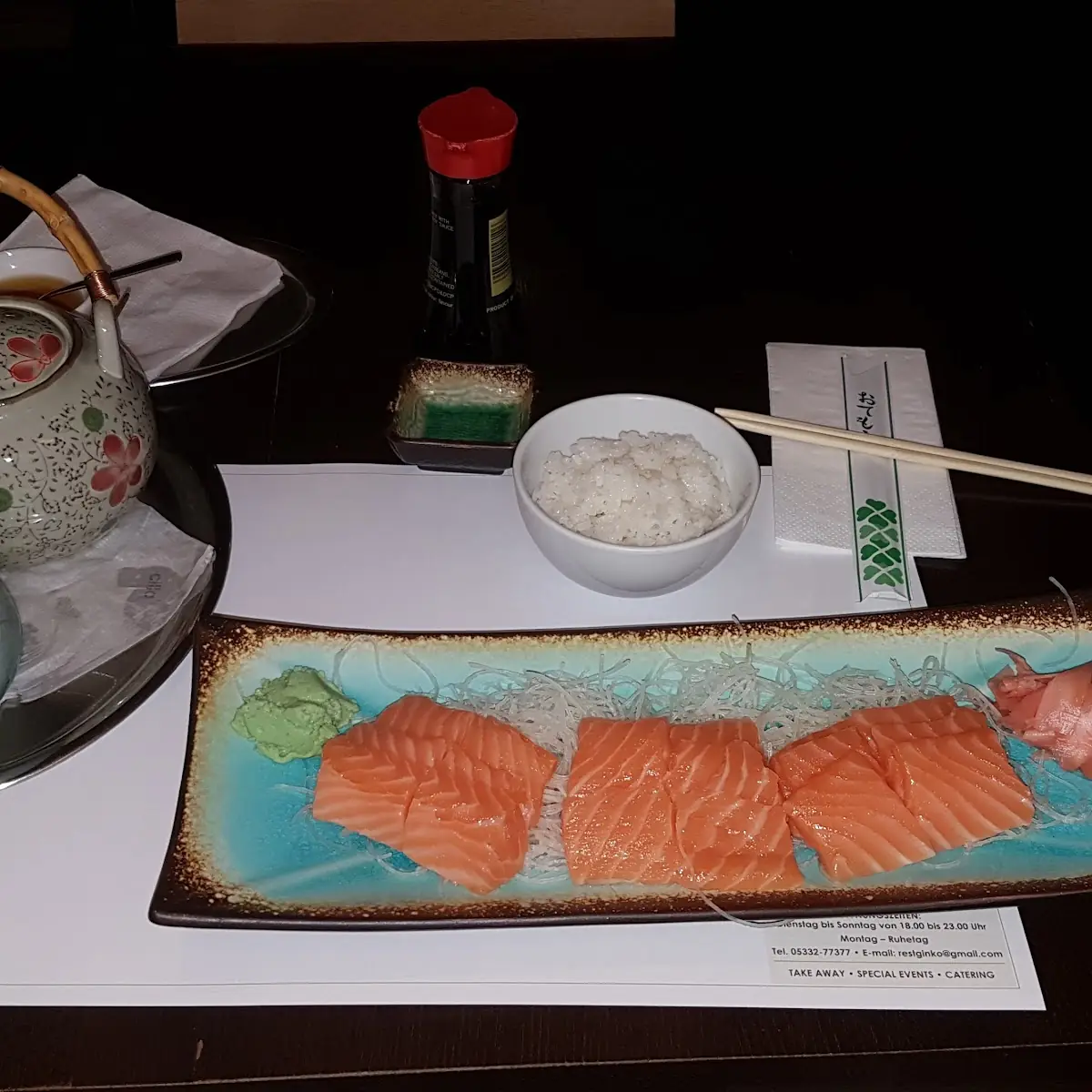 Lachs Sashimi