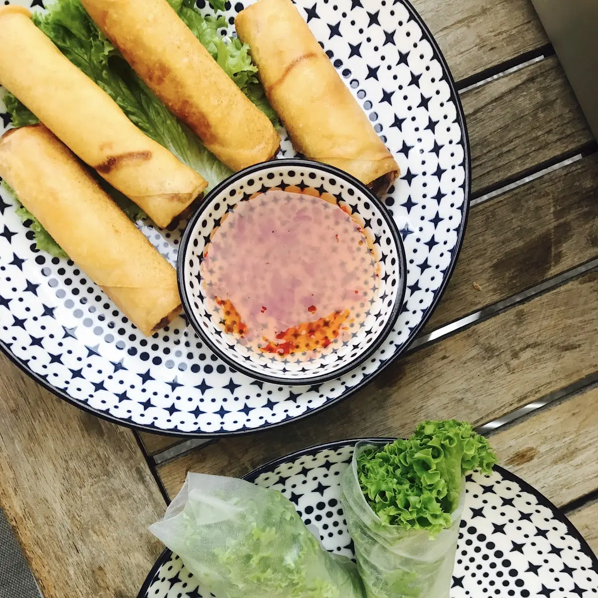 Thai Rollen Vegetarisch