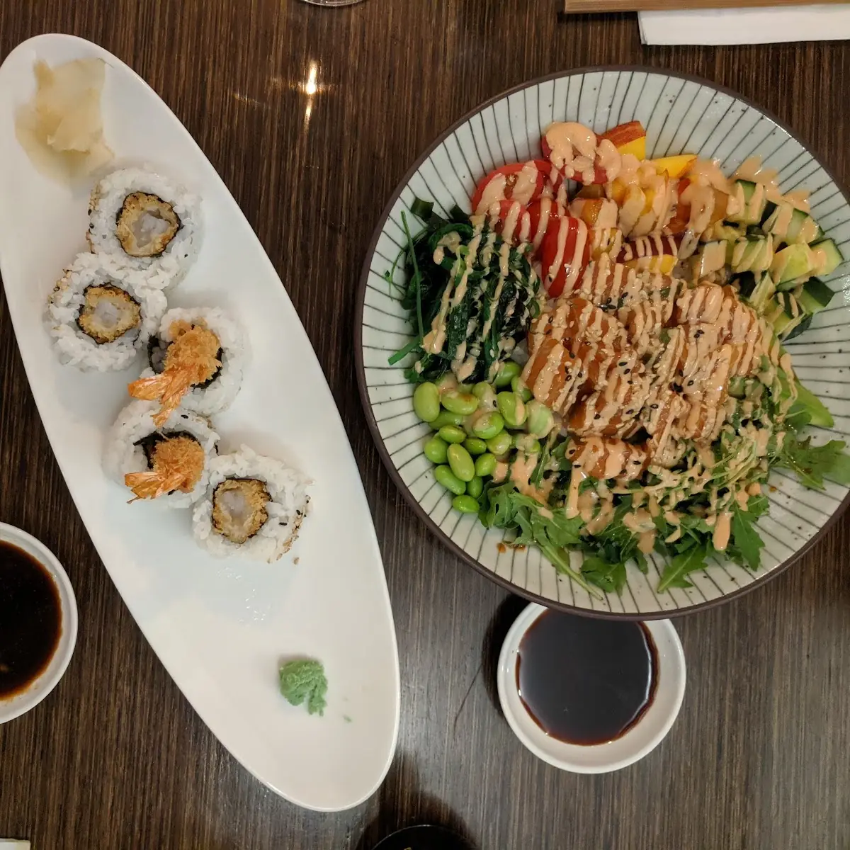 Spicy Salmon Rolls