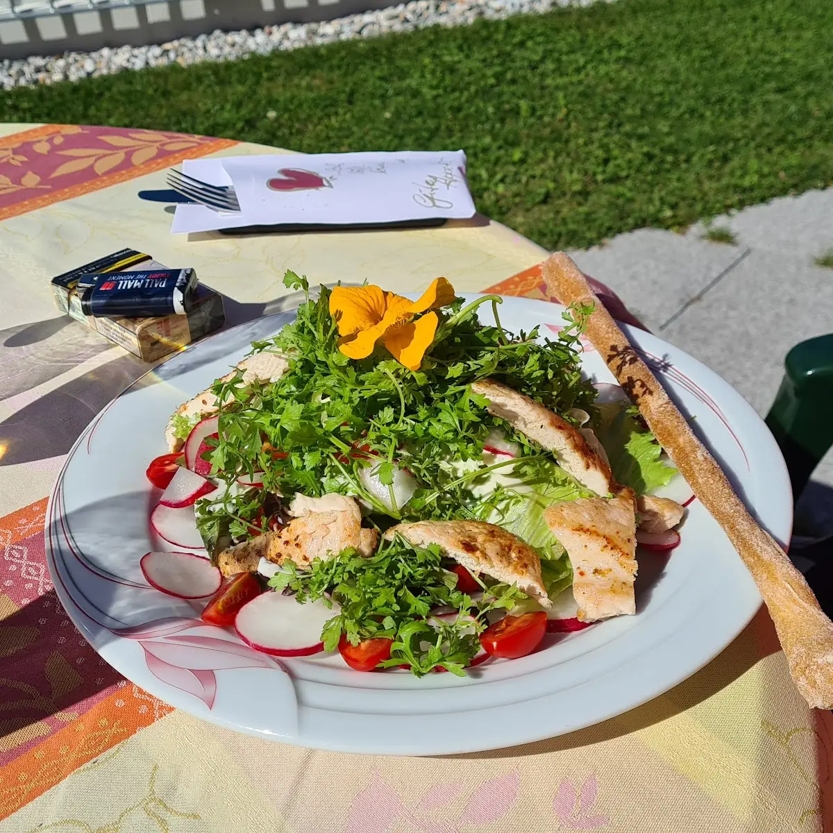 Salat Mit Putenstreifen