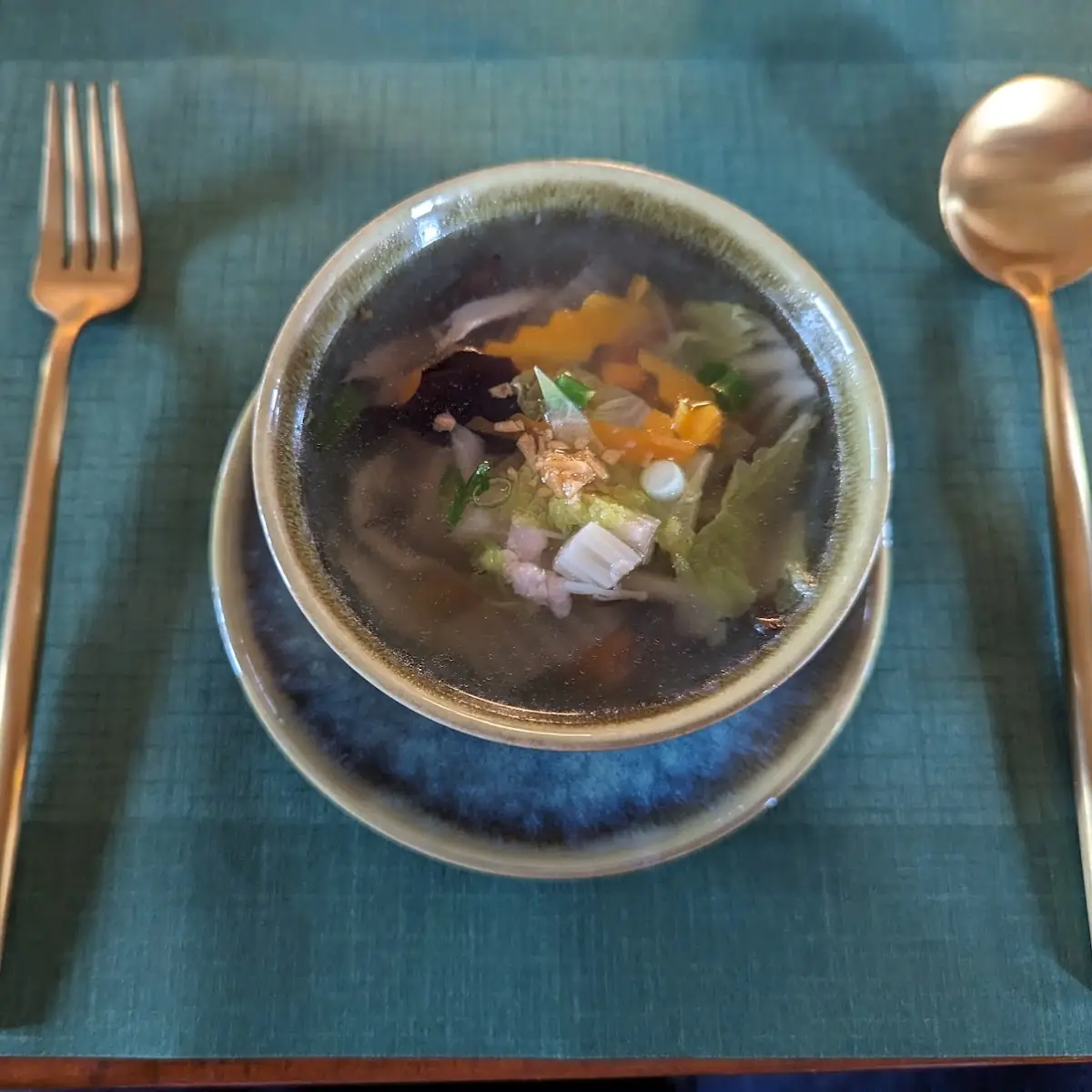 Gemüsesuppe Mit Hähnchen