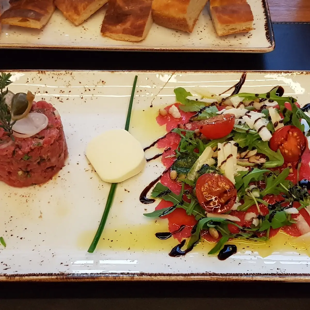 Beef Tartar VS Carpaccio Vom Rind