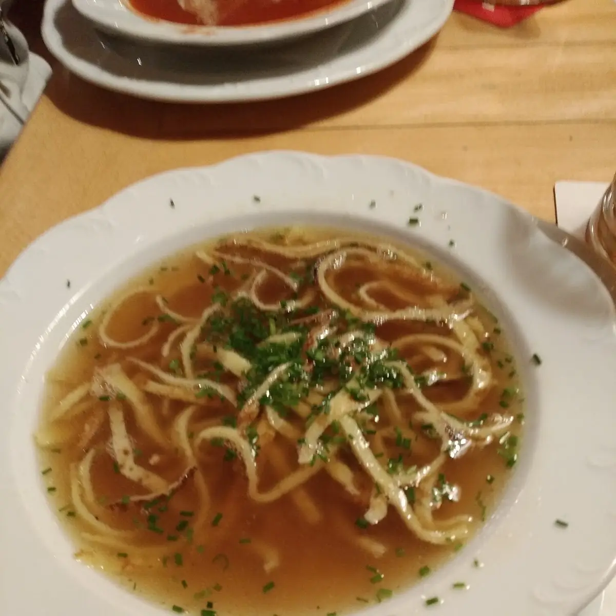 Pfannkuchensuppe