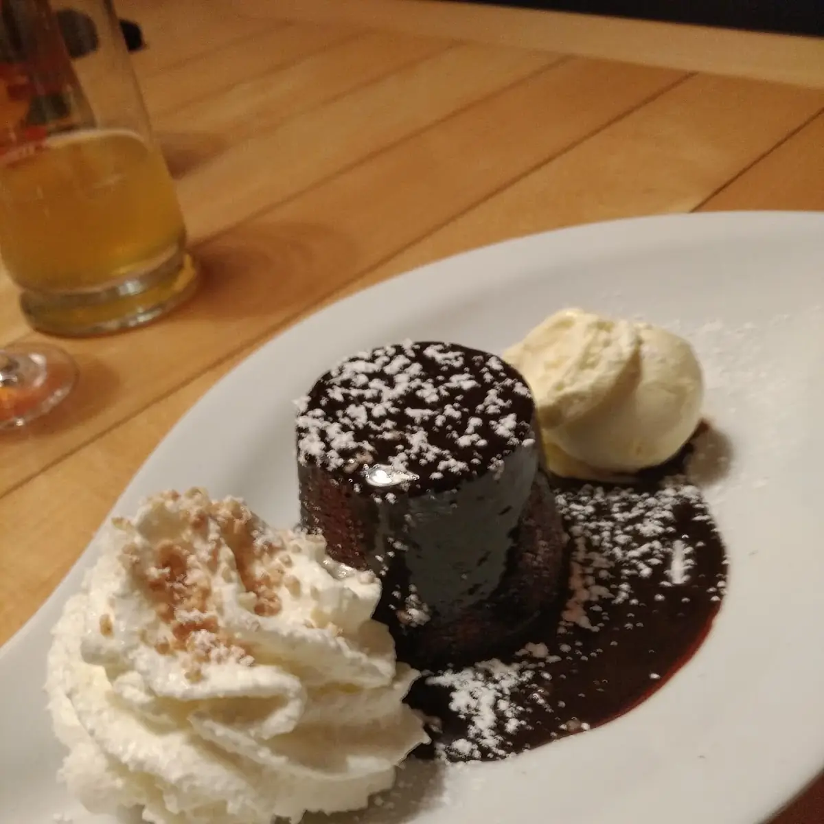 Schokokuchen Mit Flüssigem Kern