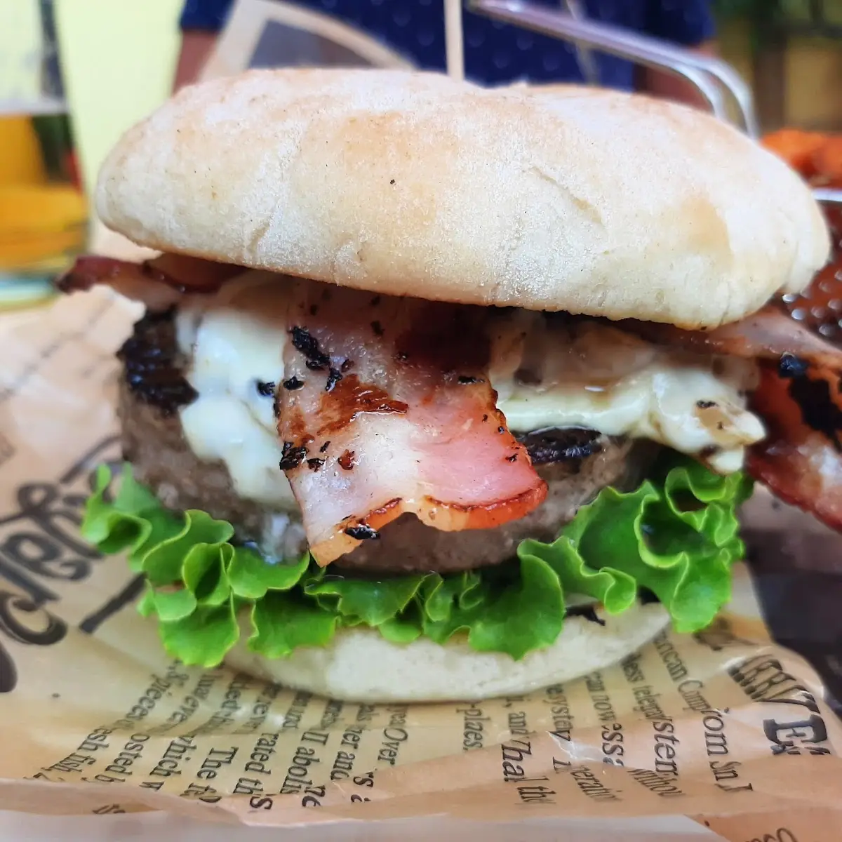 Burger Mit Bacon